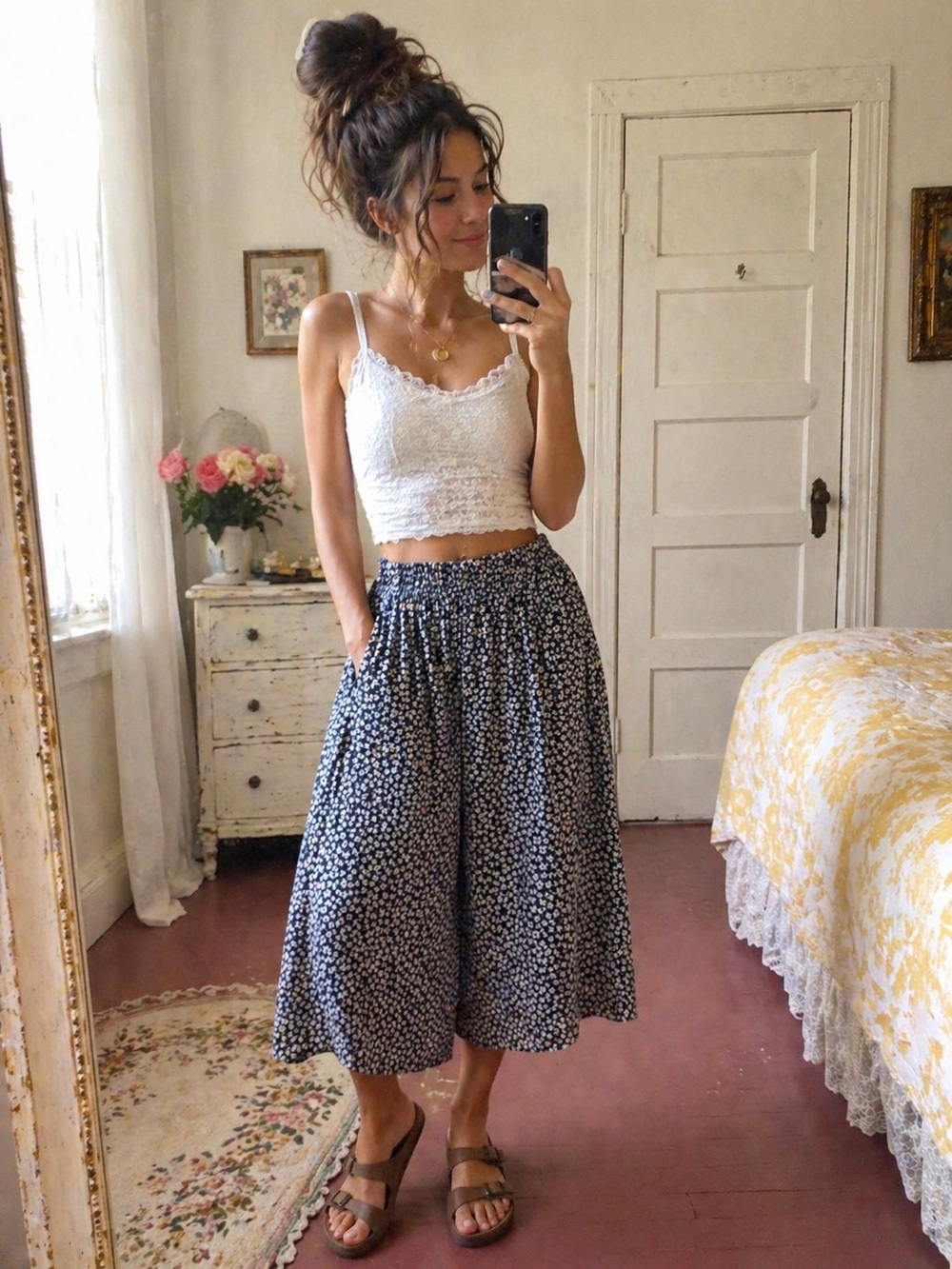 Vintage Cottagecore Culottes